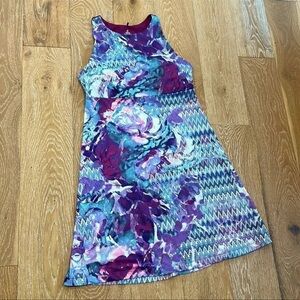 Vibrant Multicolor Prana Sleeveless Dress